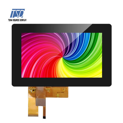TSD Standard TFT LCD Display Module 7 Inch 450 Nits 800x480 RGB With Touch Panel
