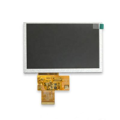 Hot Sales 800x480 5.0 inch TFT LCD Screen 12 O'clock TN Panel Anti-glare for Industrial Application