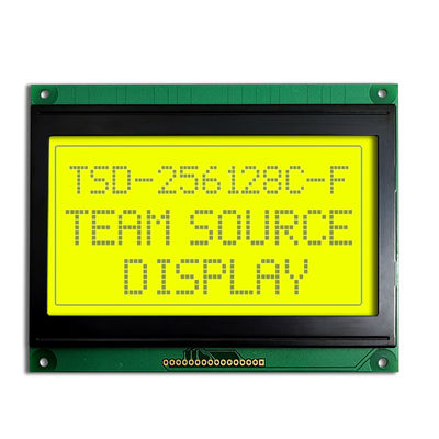Custom 256x128 FSTN Transmissive Positive COB Graphic Monochrome LCD Screen Display Module