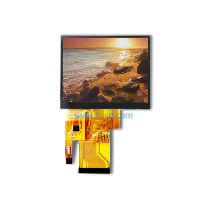 500nits RGB Interface CTP 3.5 Inch TFT LCD Display With 320x240 Resolution