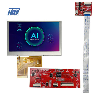 HMI 480x272 Lcd TN Panel UART 20pin , Esp32 4.3 Inch TFT Lcd Module Screen