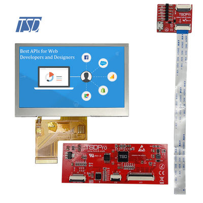 Resistive Touch Screen 4.3'' Tft Lcd Module 480x320 With UART Interface
