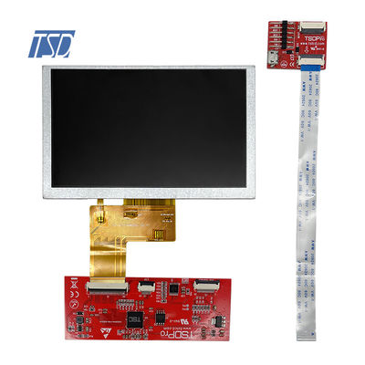 UART Interface Capacitive Tft Lcd Display Module 800x480 Hmi 5 Inch