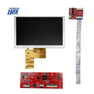 RTP 800x480 5 Inch Tft Lcd Display Module HMI UART Interface