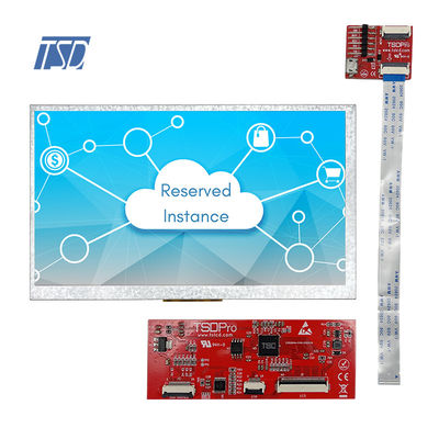 HMI Serial Solution 800x480 Touch Screen TFT LCD Module UART Interface 7''
