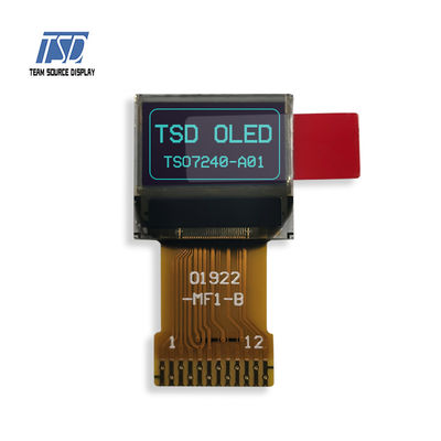 72x40 Dots SH1106 IC Monochrome OLED Display Module 12 Pins I2C Interface 0.42&quot;