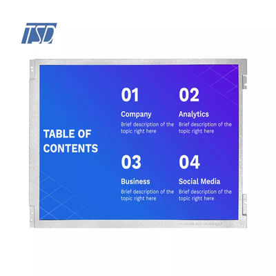 TFT 10.4 Inch 800x600 Middle Size Lcd Display Screen Panel White Module