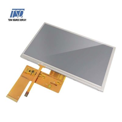 7 Inch 800x480 Resolution RGB Interface TFT LCD Display With Resistive Touch Panel