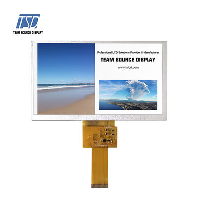 TSD Custom 7 Inch CTP TFT LCD Display Module 1000 Nits 800*480 RGB Interface LCD Display (PN:TST070MIWN-10)
