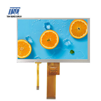 TSD Hot Selling 7 Inch 1024x600 TFT LCD Display with Resistive Touch (PN:TST070WSBE-122P)