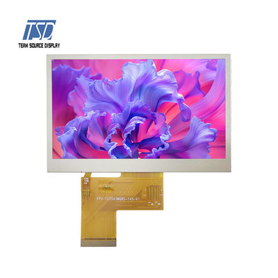 Highlight 4.3 Inch 480x272 Resolution RGB 24bits 1000nits TSD 4.3&quot; IPS LCD Display for Outdoor Use