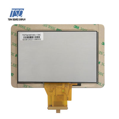Automotive Grade IPS TFT LCD Display 4.3 Inch 800x480 Transmissive\