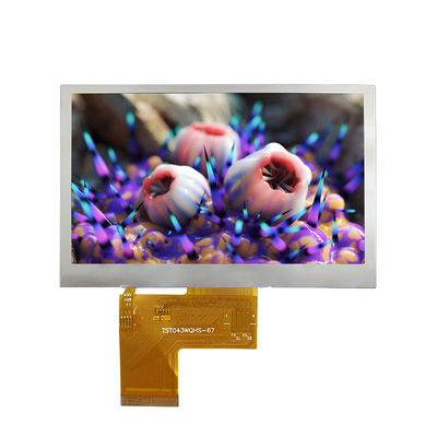 4.3 Inch 480x272 Resolution TFT LCD Display with RGB Interface