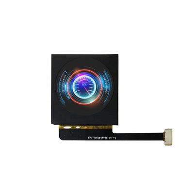Square Ips Lcd Panel 1.54inch  320x320 Resolution MIPI 1Lane Interface