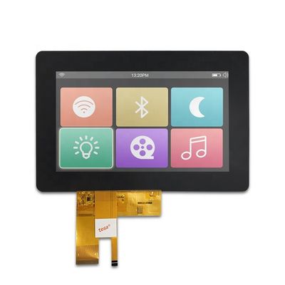 800x480 resolution tft lcd display 7 inch capacitive touch panel