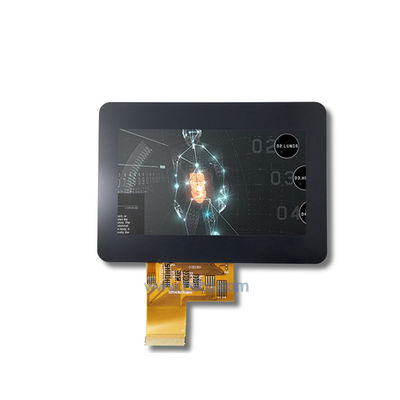 High Brightness Ips 4.3 Inch Touch Screen 480xrgbx272 Resolution 4.3 Inch 24bits