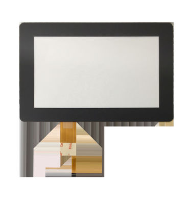 800x480 Tft Capacitive Touchscreen 7inch Coverglass 0.7mm I2C Interface