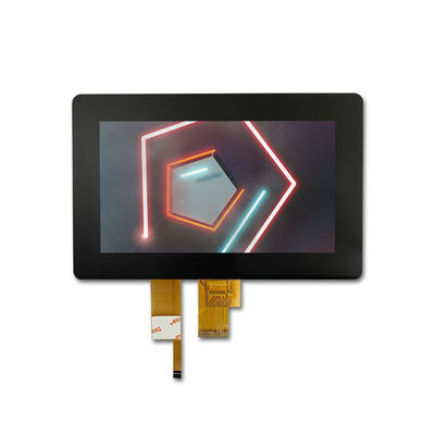 LVDS Interface TFT LCD Touch Screen Display 7 Inch 800nits With CTP
