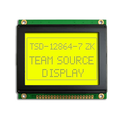 128X64 Cob Led Module  ST7920 Driver STN 6 O'Clock Viewing Graphic