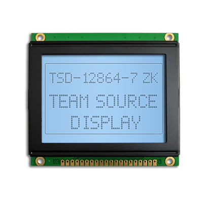 128X64 Cob Led Module  ST7920 Driver STN 6 O'Clock Viewing Graphic