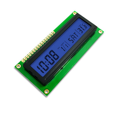 YG LED Character LCD Modules , 5V lcd display 16x2 green Backlight color