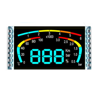 100x20 Tft Display For Motorcycle Speedometer  Monochrome COF