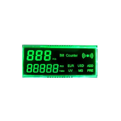 7 segment Lcd Display For Weighing Scale Energy Efficient ISO13485 certificated