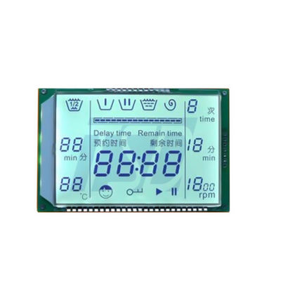 Numeric Customized LCD Screen  STN FSTN mode For Wide Temperature Range