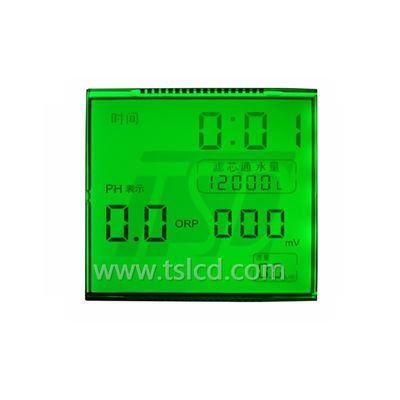 ODM LCD Display Panels seven segment  Monochrome For Temperature Gun