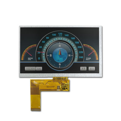 7 Inch TFT LCD Display Module 800x480 With 24 Bits RGB Interface