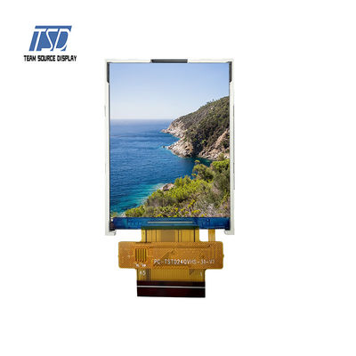 2.4'' 240x320 400nits MCU SPI RGB Transmissive TFT LCD Module
