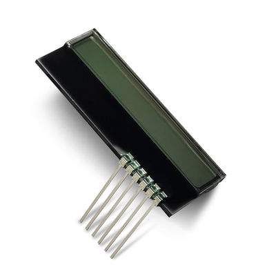 Custom TN Glass TIC33 Segment LCD Display With Metal Pins Connection