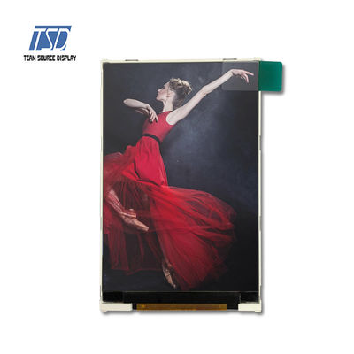 350nits RGB IPS TFT LCD Display 3.5 Inch With 320x480 Resolution