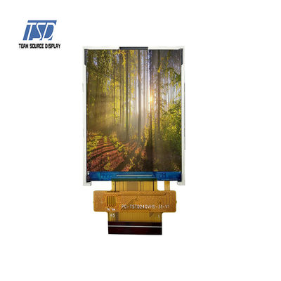 2.4'' 240x320 400nits MCU SPI RGB Transmissive TFT LCD Module with ST7789V IC