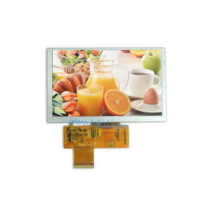 5 Inch 480x272 ST7257 IC 300nits TFT LCD Display Screen With RGB Interface