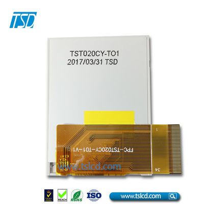 2'' 2 Inch 176xRGBx220 Resolution TN Resistive Color TFT LCD Touch Screen MCU Interface Display Module