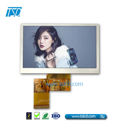 4.3'' 4.3 Inch 800xRGBx480 Resolution RGB Interface Outdoor IPS TFT LCD Display Module