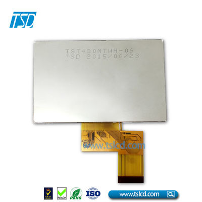 4.3'' 4.3 Inch 800xRGBx480 Resolution RGB Interface Outdoor IPS TFT LCD Display Module