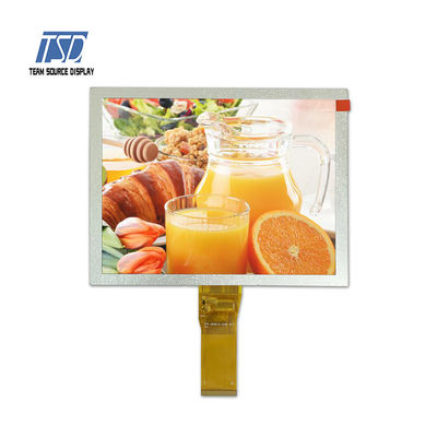 800x600 RGB Interface 380nits 8&quot; TN TFT LCD Display With HX8264D02 HX8696A01 IC