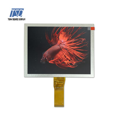 800x600 RGB Interface 380nits 8&quot; TN TFT LCD Display With HX8264D02 HX8696A01 IC