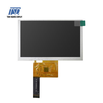 800x480 Resolution 5 Inch SPI Interface IPS LCD Panel